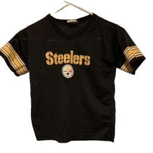 Pittsburgh Steelers Vintage Franklin Size Youth Small Mesh Jersey